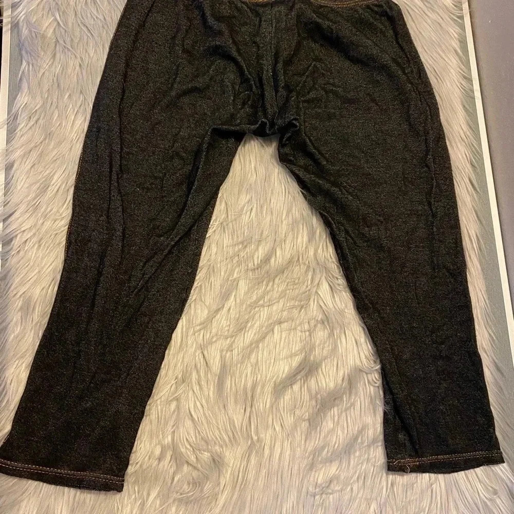 Women’s Small Dark Wash Jeggings Stretch Denim Leggings Capri Pants
